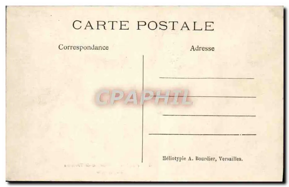 Versailles — Hameau de Triannon — La Laiterie - Verso