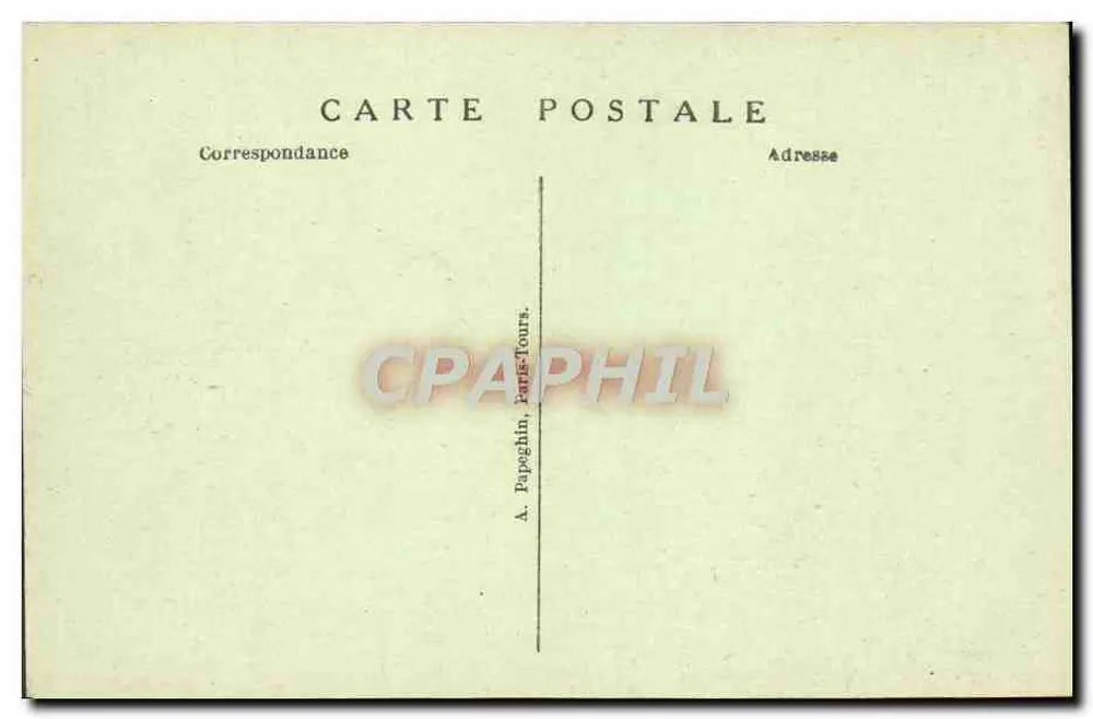 St-GERMAIN-en-LAYE (S.-et-O.) — O Castelo Novo — A. P. - Verso