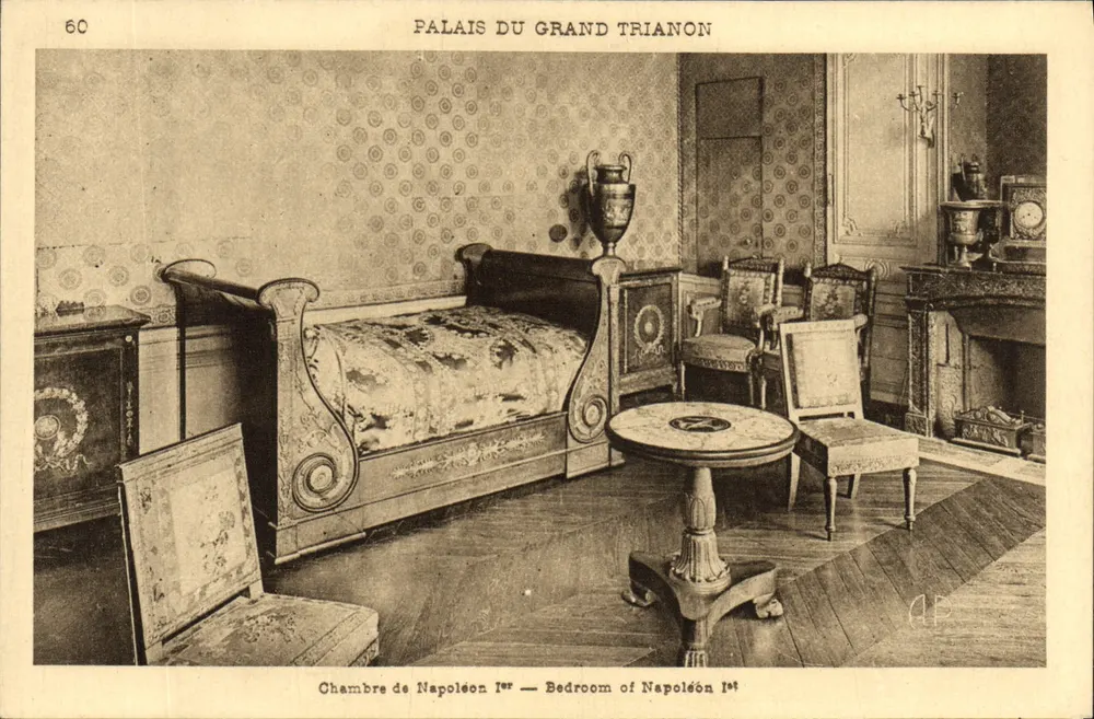Napoleons Zimmer — Palais du Grand Trianon — Verlag E. Papeghin, Paris - Vorderseite
