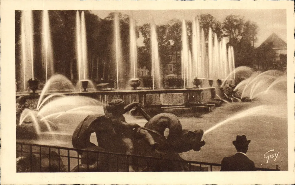 Versailles — Bassin de Neptune — Éditions d'Art Guy, Paris - Frente