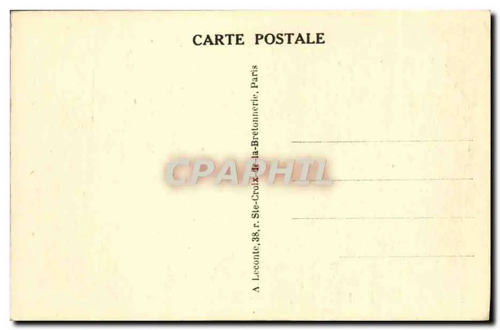 Versailles — O Castelo visto do Parque — n°51 - Verso