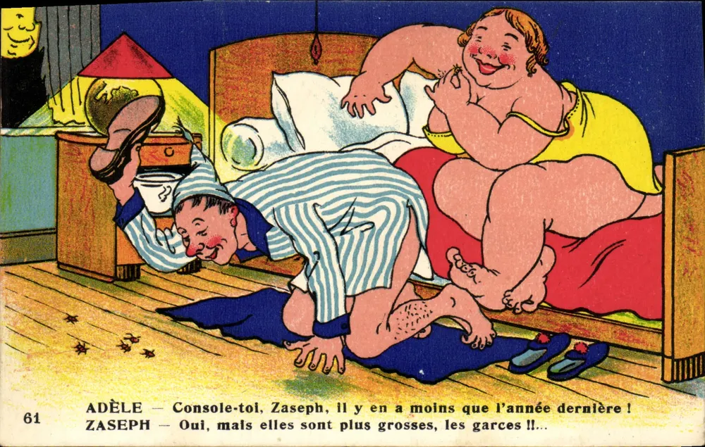 Adèle e Zaseph — Cena humorística — Edições GABY n°61 - Frente