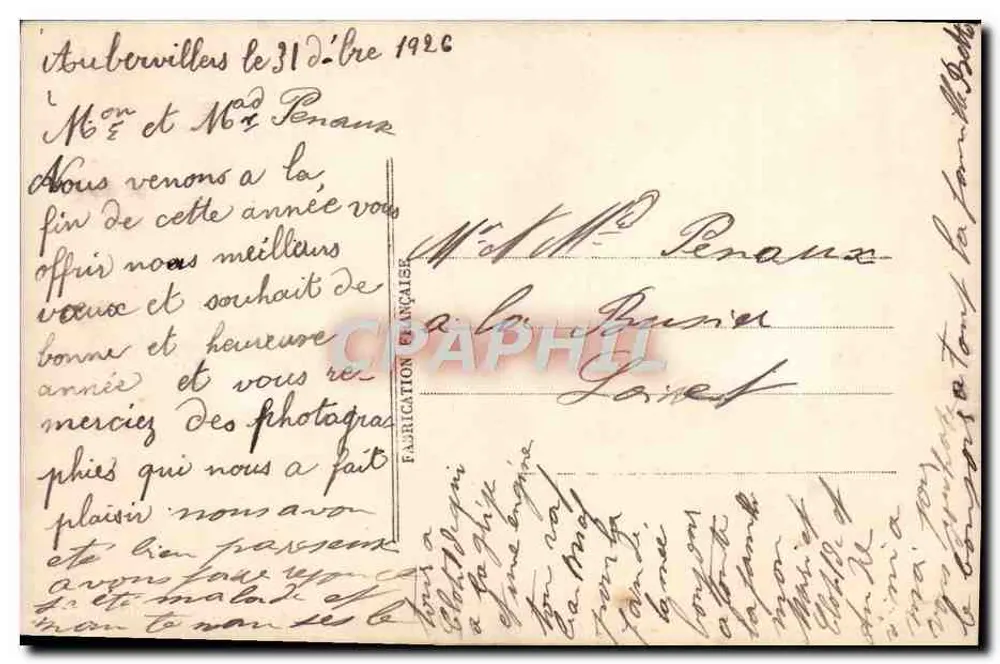 52 Semaines de Bonheur — Paris 1175 - Verso