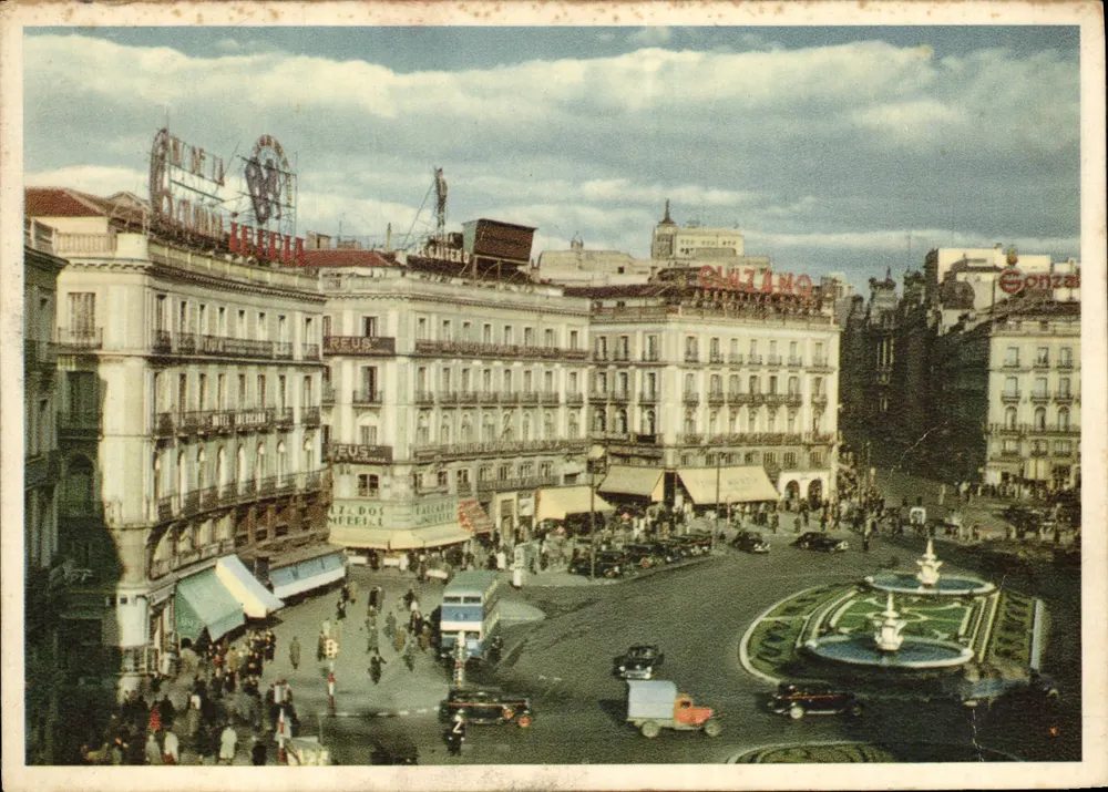 Praça da Concorde em Madrid — vista panorâmica — número de série não visível - Frente