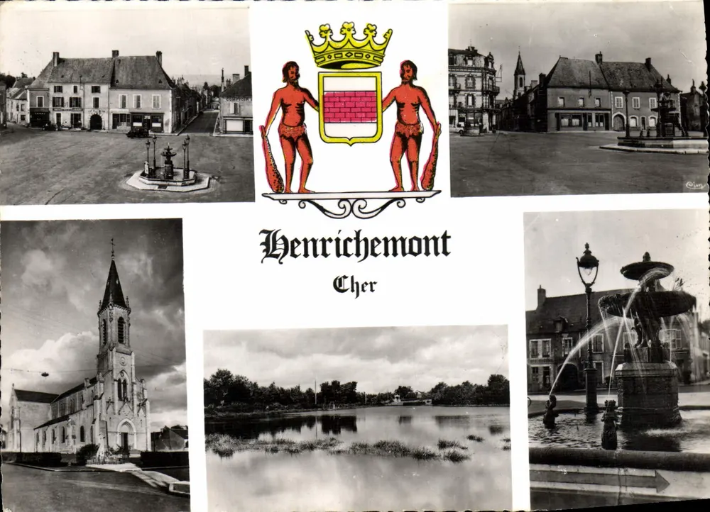 Henrichemont — Cher — editor Comber Impression - Frente