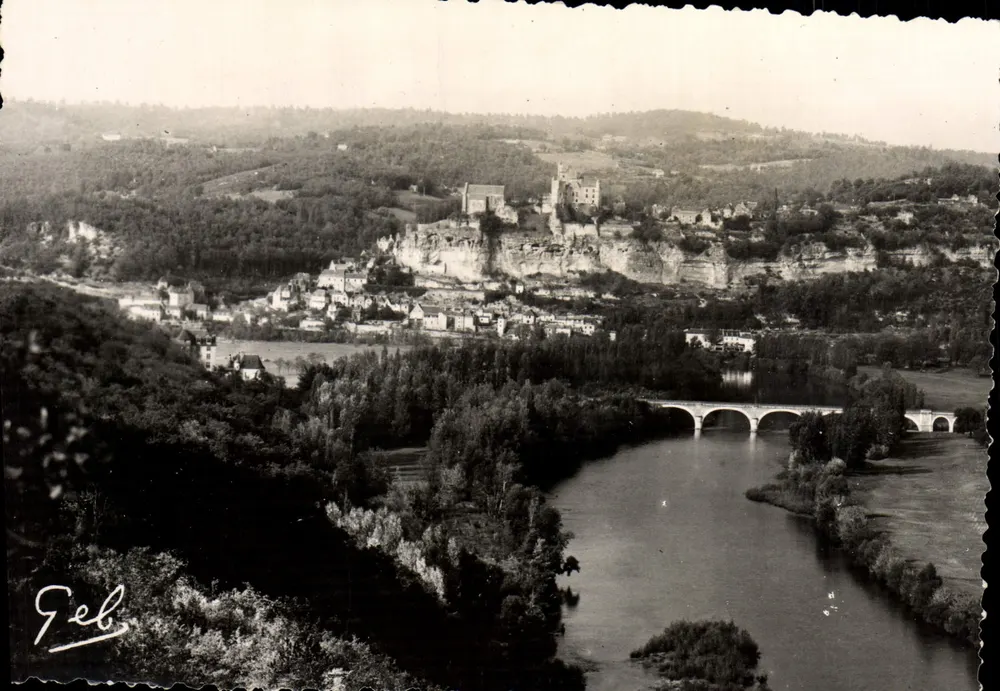 Beynac — Vista panorâmica — Edição Foto 'Geb' - Frente