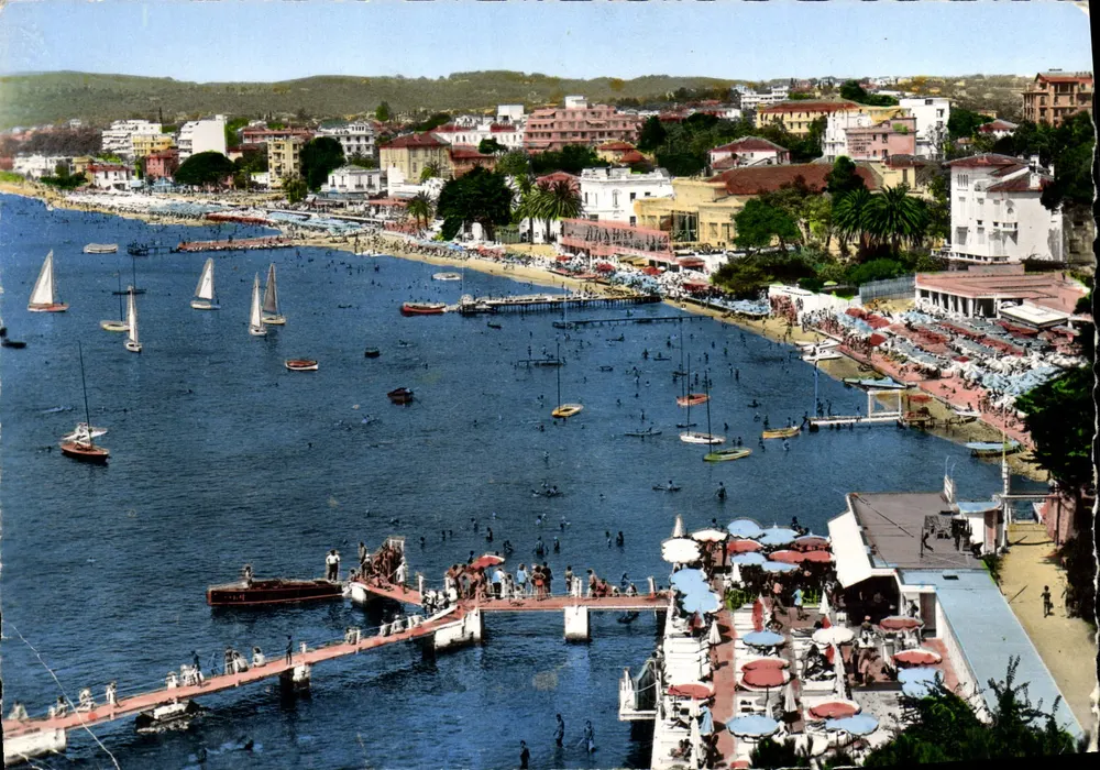Juan-les-Pins — Vista geral — Les Éditions de Cimiez - Frente