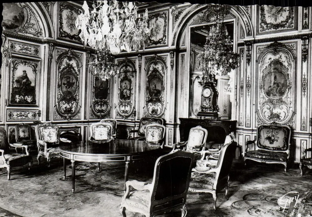 Fontainebleau (Seine-et-Marne) — Le palais - Salle du conseil — Éd. d'Art GUY, Paris - Recto