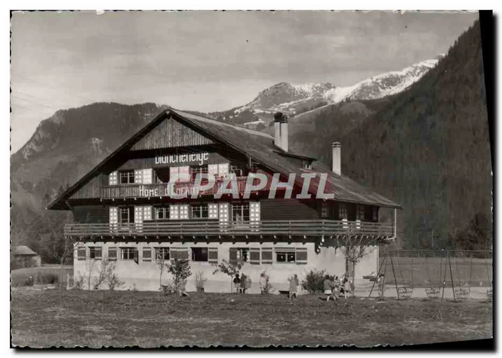 Blanche-Neige — Home d'enfants — Essert-Romand (Haute-Savoie) - Recto