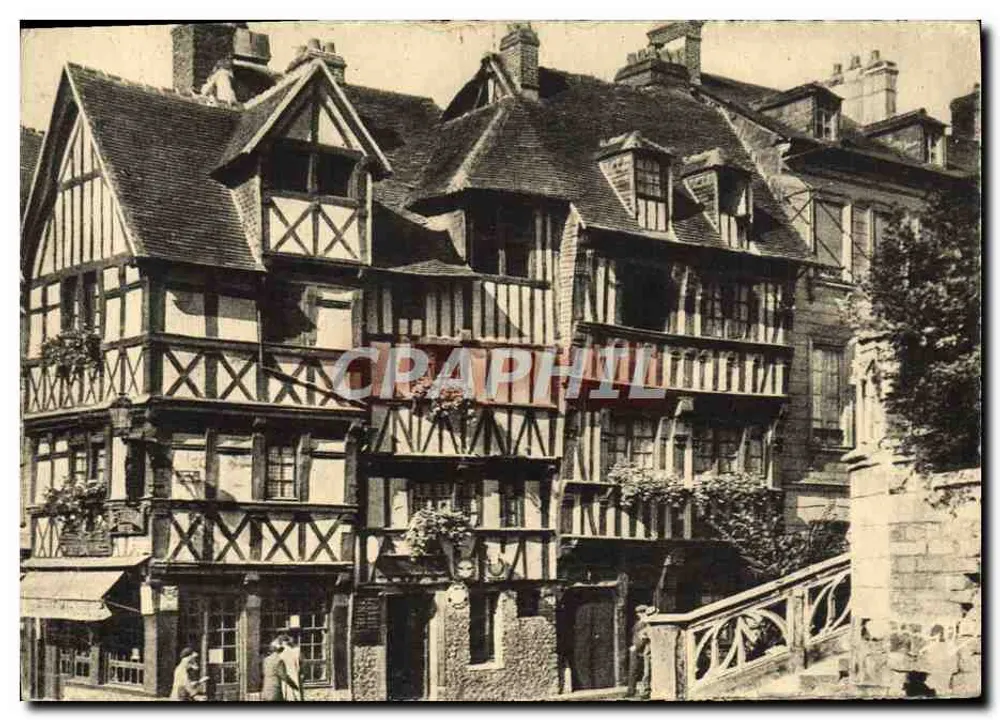 Old Houses - Rue du Château - Lisieux — Goby Edition - Front