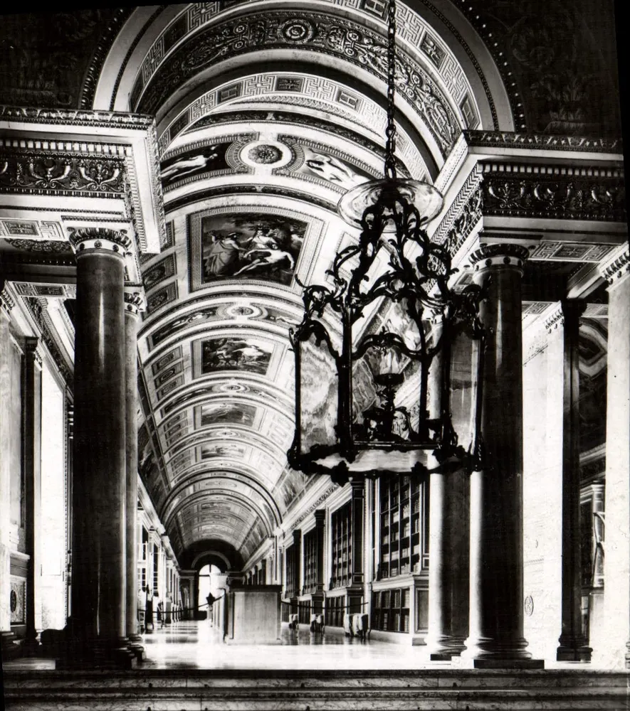 Fontainebleau (Seine-et-Marne) — Das Palast-Galerie von Diane (Bibliothek) — Ed. d'Art & GUY, 921 - Vorderseite