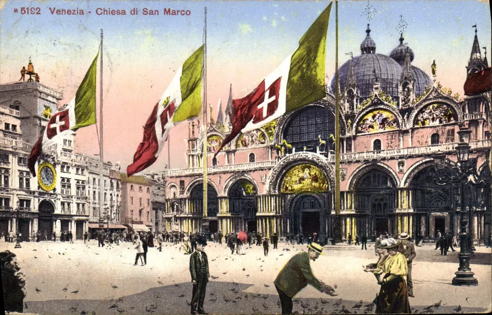 Veneza - Igreja de São Marcos — n° 5192 — Edição Photoglos - Frente