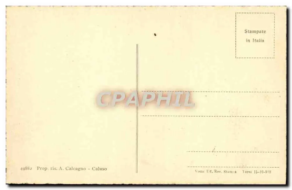Bilillanes and parish church — panoramic view — Prop. ris. A. Calcagno - Caluso - Back