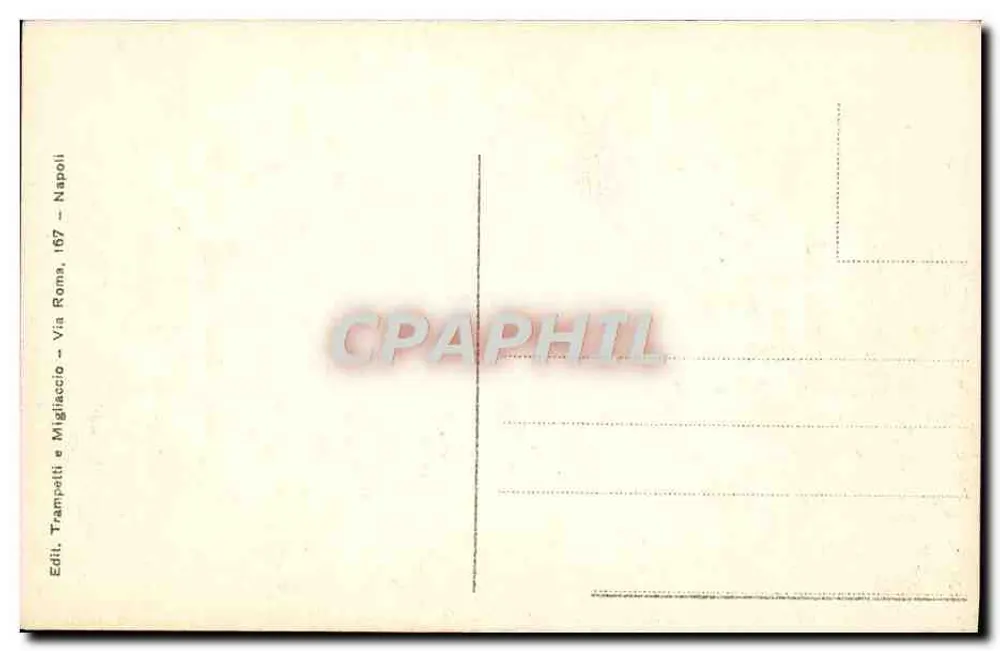 Pompeii — Ara del Tempio a Mercurio di Vespasiano — Edizioni Trampatti e Migliaccio - Verso