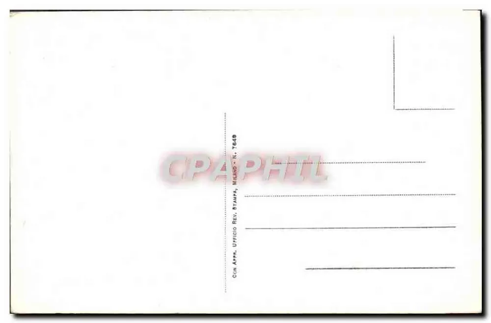 Navio no cais ao entardecer — N° 7649 - Verso