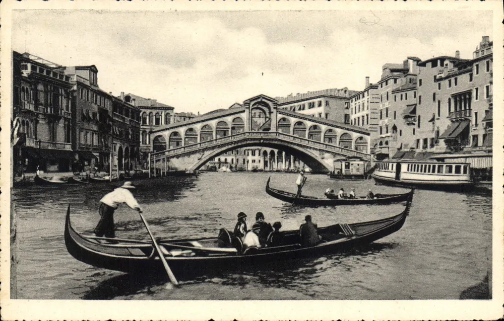 Veneza — Ponte Rialto — editor Cappello-Hilase - Frente