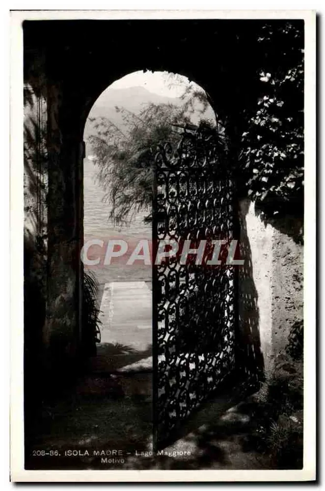 Isola Madre — Lago Maggiore — Motivo — Ausgabe Brunner, n° 208-86 - Vorderseite