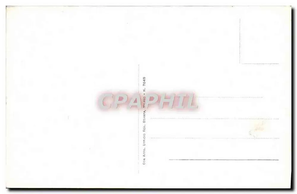 Vêneto — Vista noturna de gôndolas — Con Aithph. Ufficio Rev. Stampa, n° 7649 - Verso