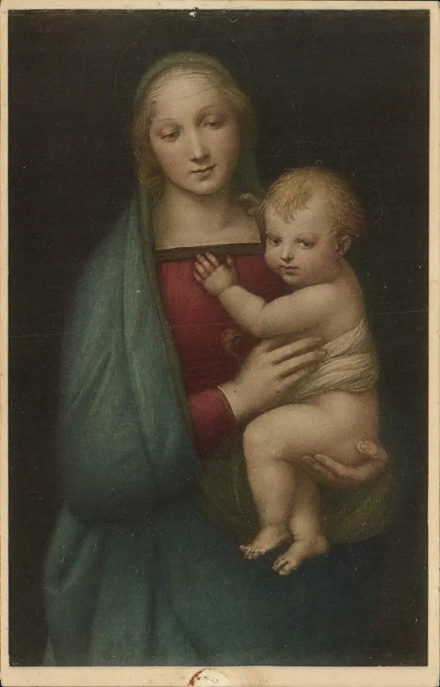 Madonna del Granduca — Raffaello Sanzio — Galleria Pitti, Florenz - Vorderseite