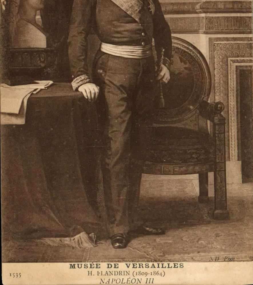 Napoleon III — Museum von Versailles — H. Flandrin (1809-1864) - Vorderseite