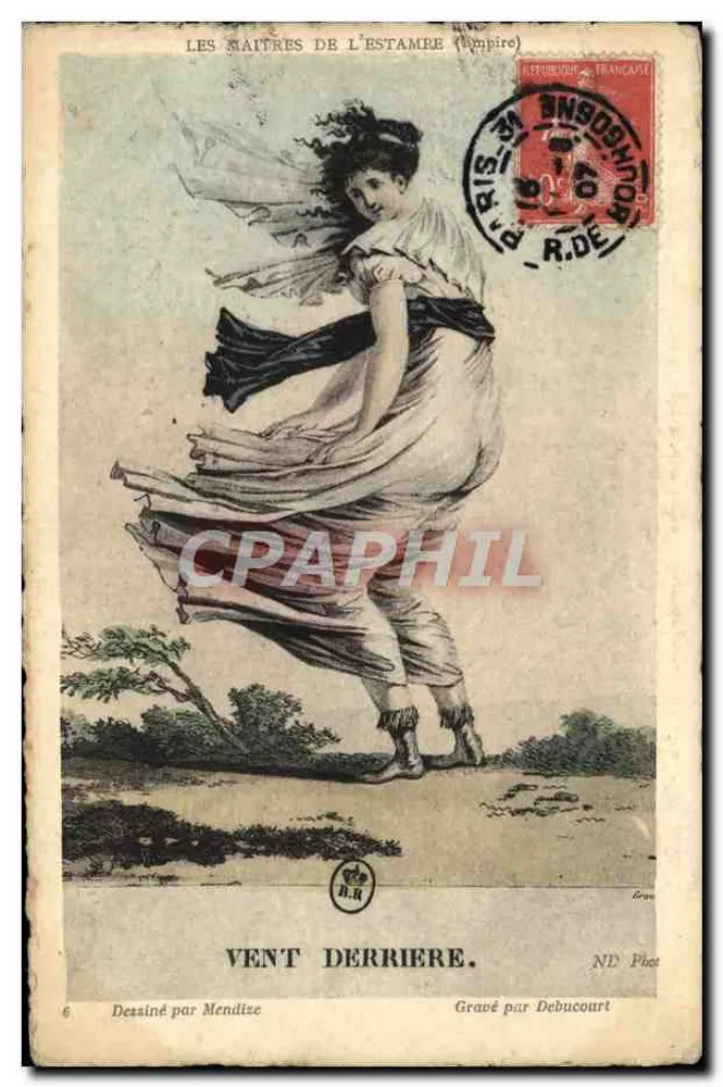 Der Wind hinter — Die Meister der Lithografie (das Imperium) — ND Phot - Vorderseite