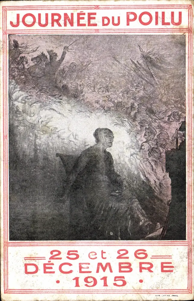 Journée du Poilu — Journées du Poilu 1915 — éditeur L. Lapin, Paris - Vorderseite