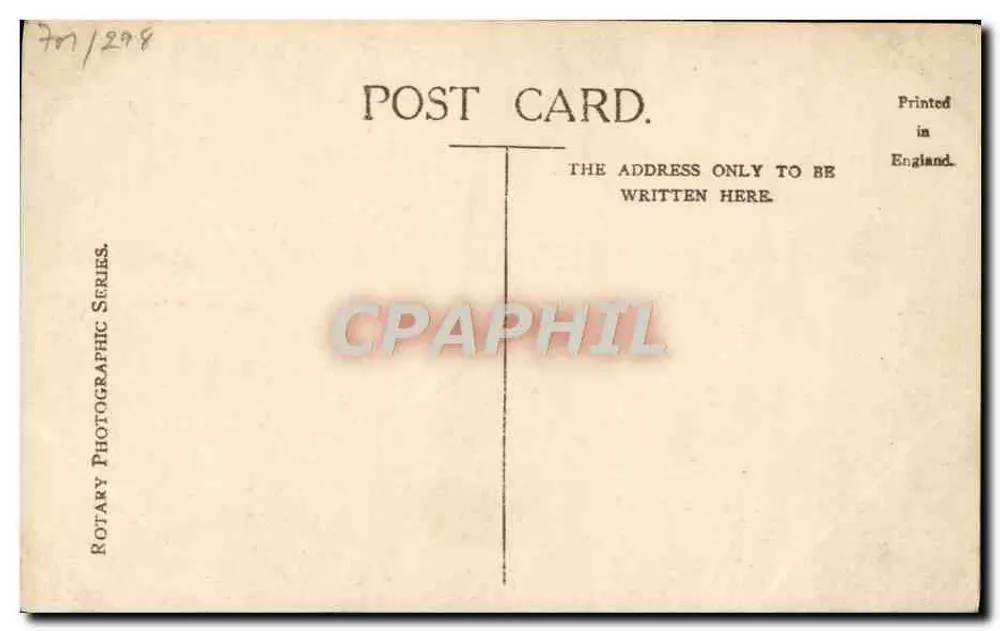 H.M. KING EDWARD VII — en uniforme orné d'ordres — Rotary Photo, E.C. - Verso