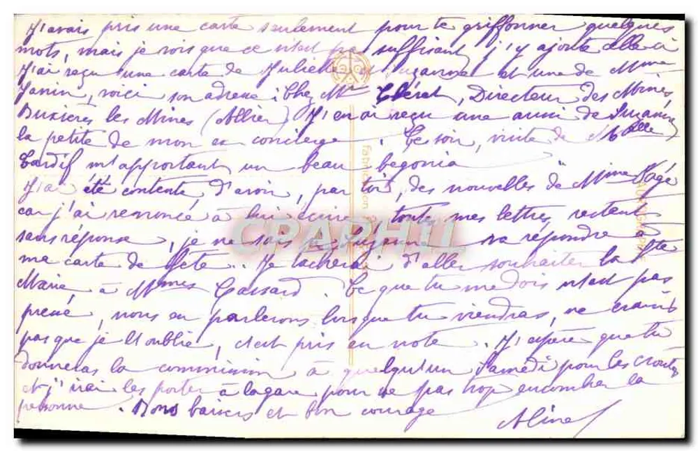 Die Schönsten Frauen Frankreichs — Die Rote — AN Paris - Rückseite