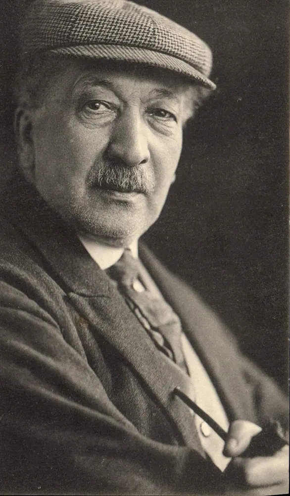 Ward Vermeulen — walloonscher Schriftsteller — Studiofoto - Vorderseite
