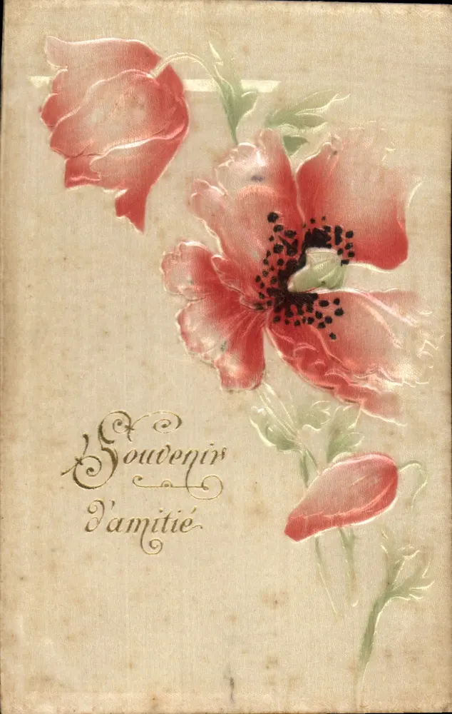 Poppies — illustration — K.P. Éditeurs, Paris, n° 1121 bis - Awers