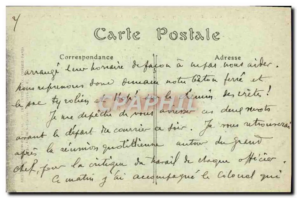 Sospel (Alpes-Maritimes) — Vue générale (côté ouest) — éditeur VAD, n° 878 - Verso