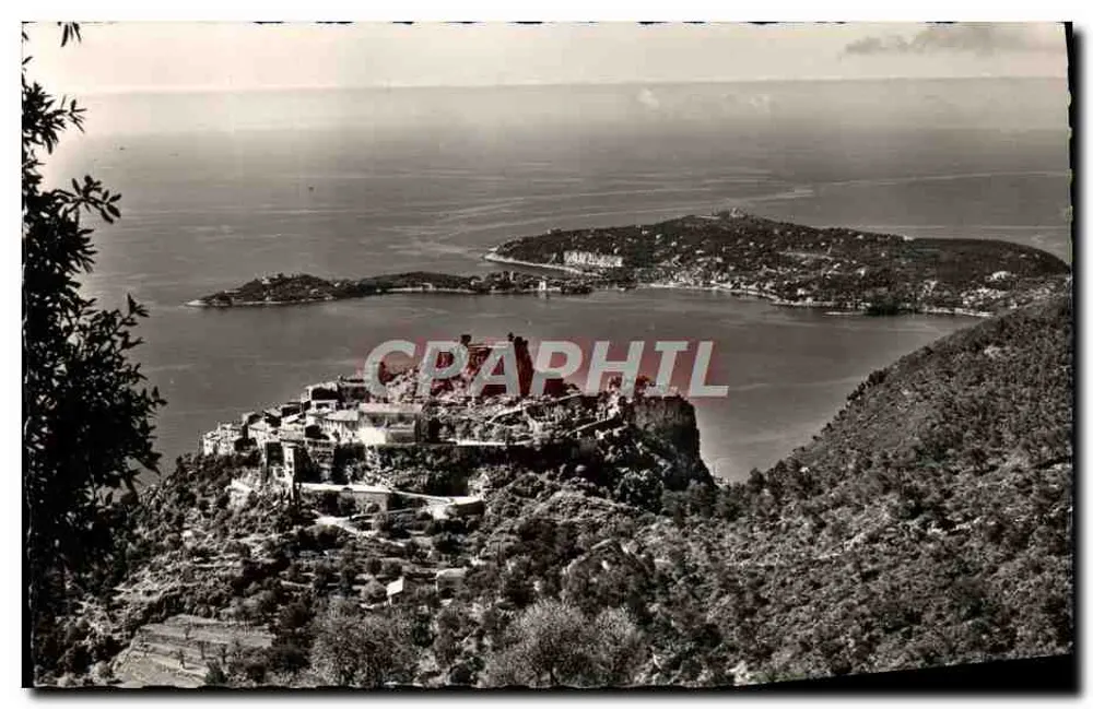 Allgemeiner Blick - Im Hintergrund: Cap Ferrat — Editions S.E.P.T. - Reproduktion verboten - Vorderseite