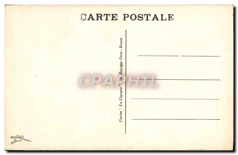 Joana d'Arc ferida no Cerco de Paris — ilustração histórica — editor não visível, número de série 501 - Verso