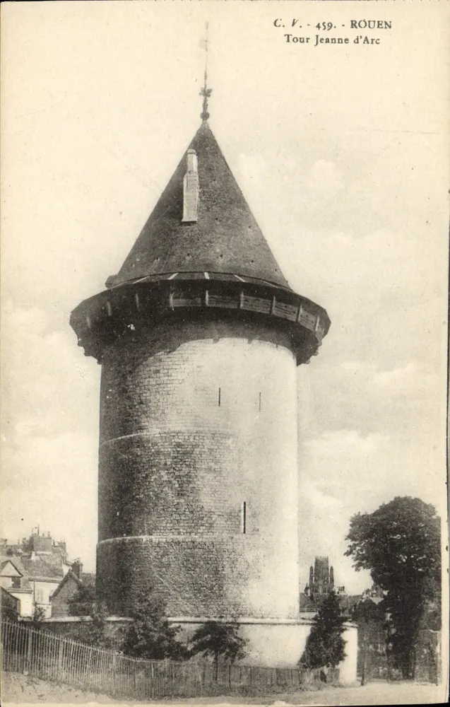 Torre Jeanne d'Arc — Rouen — C.V. 459 - Frente