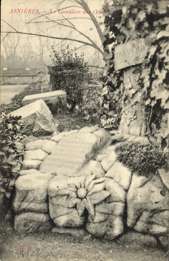 Asnières — Der Hundertigra — D.W.D. - Vorderseite