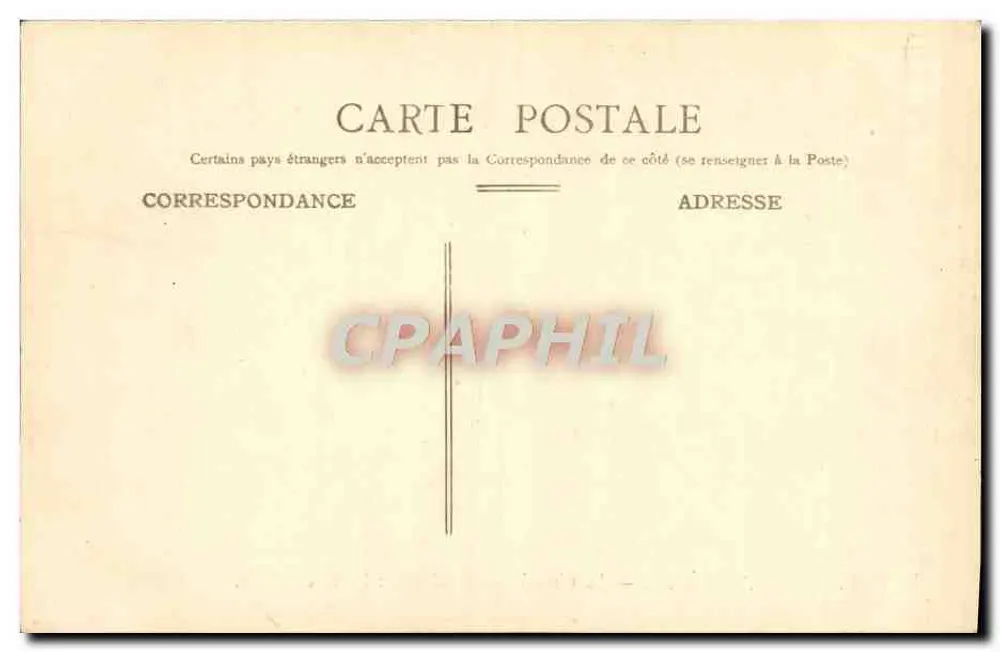 Asnières — Der Hundertigrafbegräbnis — Eingangstor — D. W. B. - Rückseite