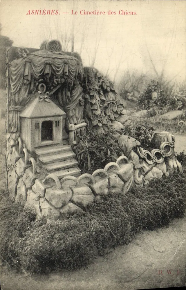 Asnières — Der Hundertigerturm — D.W. 14 - Vorderseite