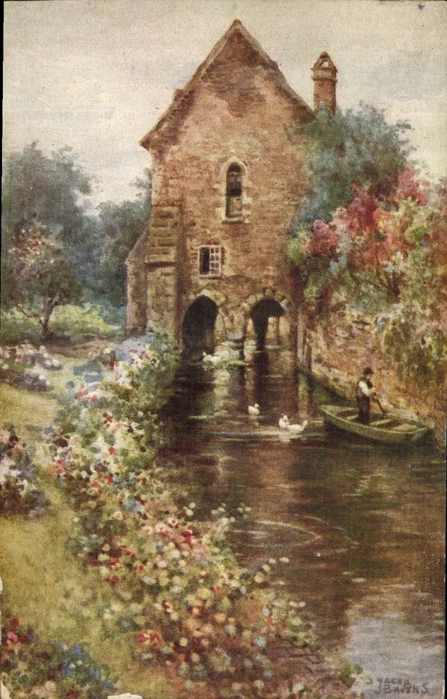 Das Haus der Minoriten, Canterbury — 1267 — Tuck & Sons Ltd. - Vorderseite