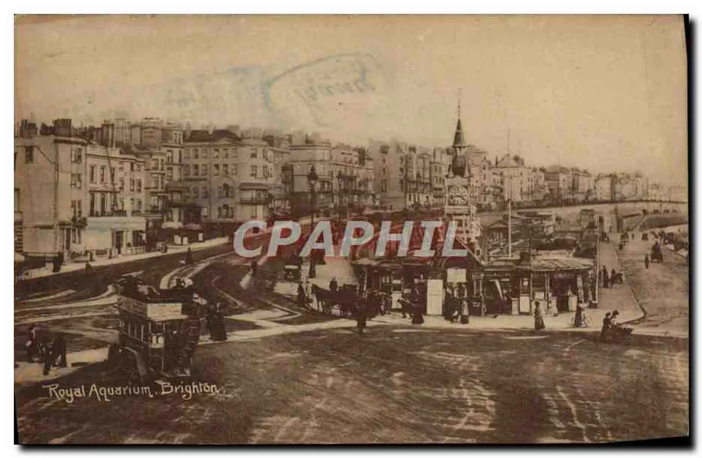 Royal Aquarium — Brighton — éditeur : The Premium Series, Published by The Pure Drug Co. Ltd. - Awers