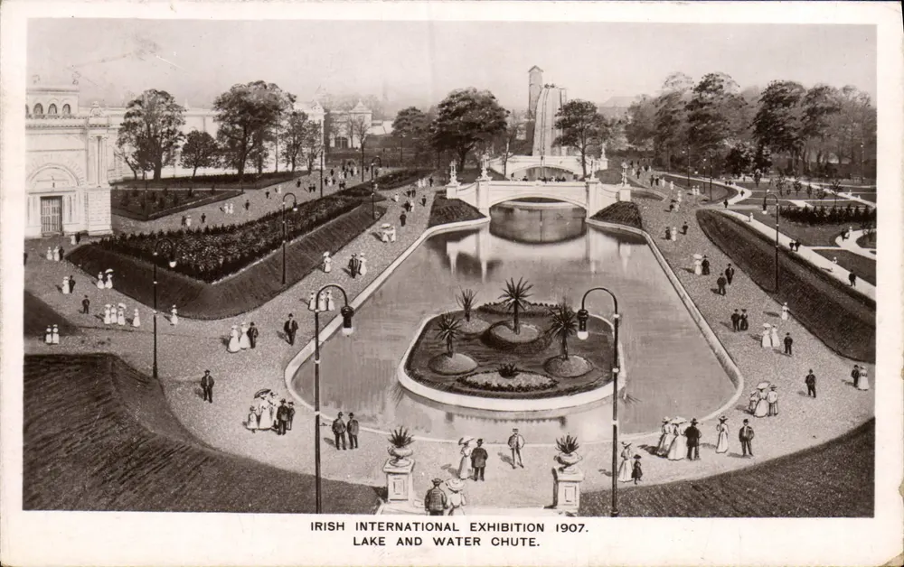 Irish International Exhibition 1907 — See und Wasserfahrt — J. Tallon, Dublin - Vorderseite