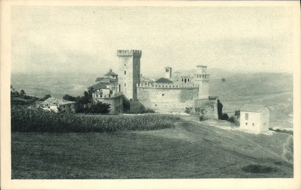 Castello di Vigoleno — Dintorni di Salsomaggiore — Ed. Paesaggio di Salsomaggiore - Vorderseite