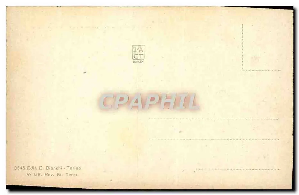 Turin - Piazza S. Marliño und Bahnhof Porta Susa — Verlag E. Bianchi, n° 3545 - Rückseite