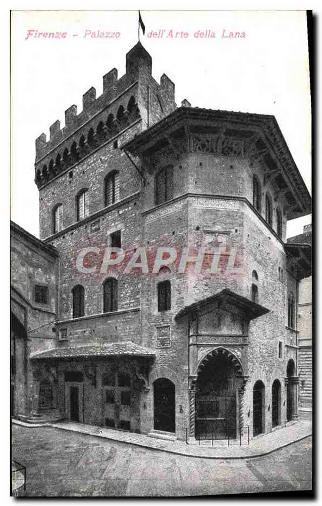 Florenz - Palazzo dell'Arte della Lana — Verlag: Rev. Stampa Milano, n° 3828 - Vorderseite