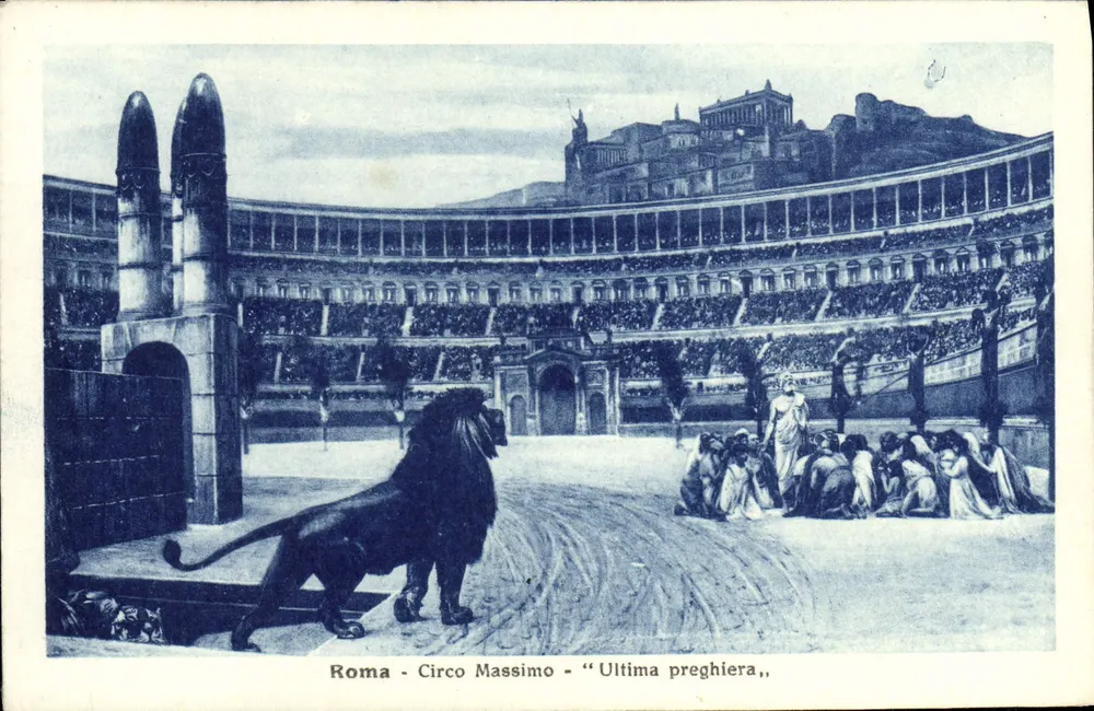 Roma - Circo Massimo - "Ultima preghiera" - Vorderseite