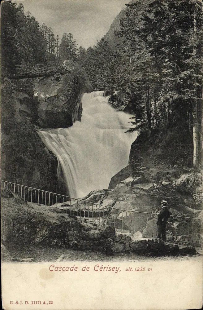 Cachoeira de Cérisey — alt. 1235 m — R.&J.D. 11171 A.22 - Frente