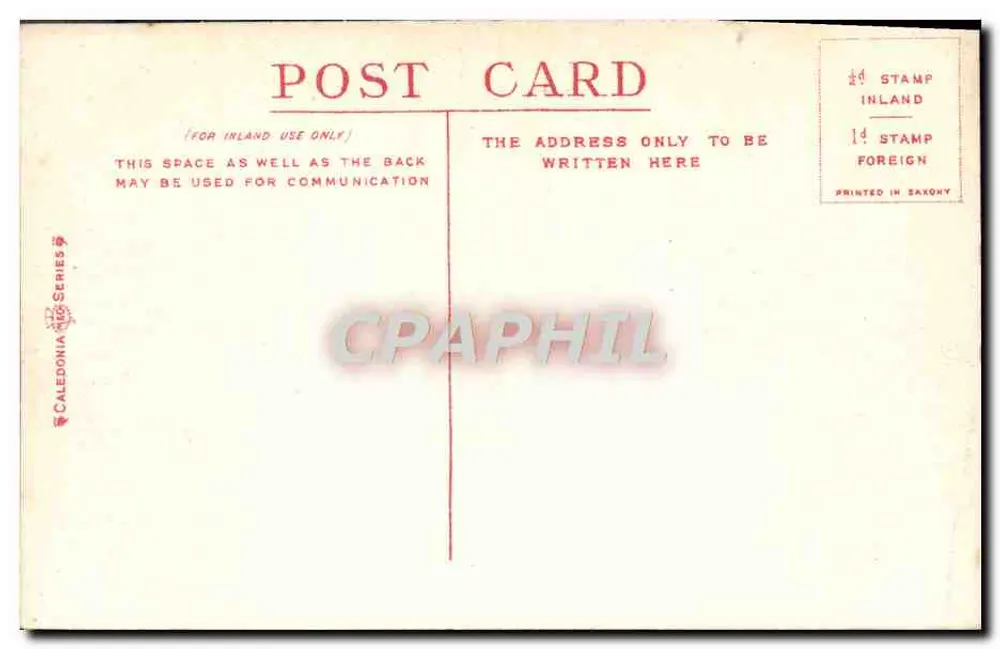 Bandstand und altes Kirchtürmchen — Helensburgh — M.W.&Co.E. - Rückseite