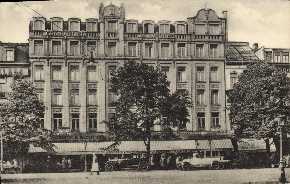 Grand Hôtel de Londres — Antwerpen, Keyser Avenue — n° 50979 - Vorderseite