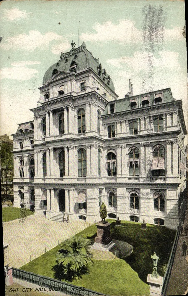 Câmara Municipal — Boston, Mass. — Mason Bros & Co. - Frente
