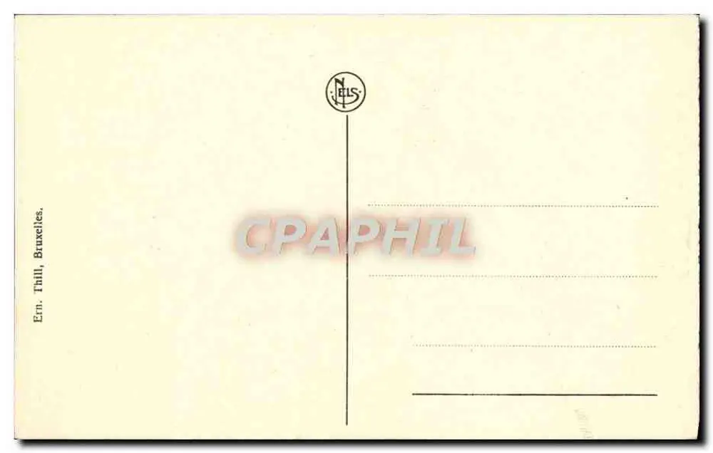 Gand - Gent — O Castelo dos Condes ('s-Gravensteen) — Editor Neils - Verso