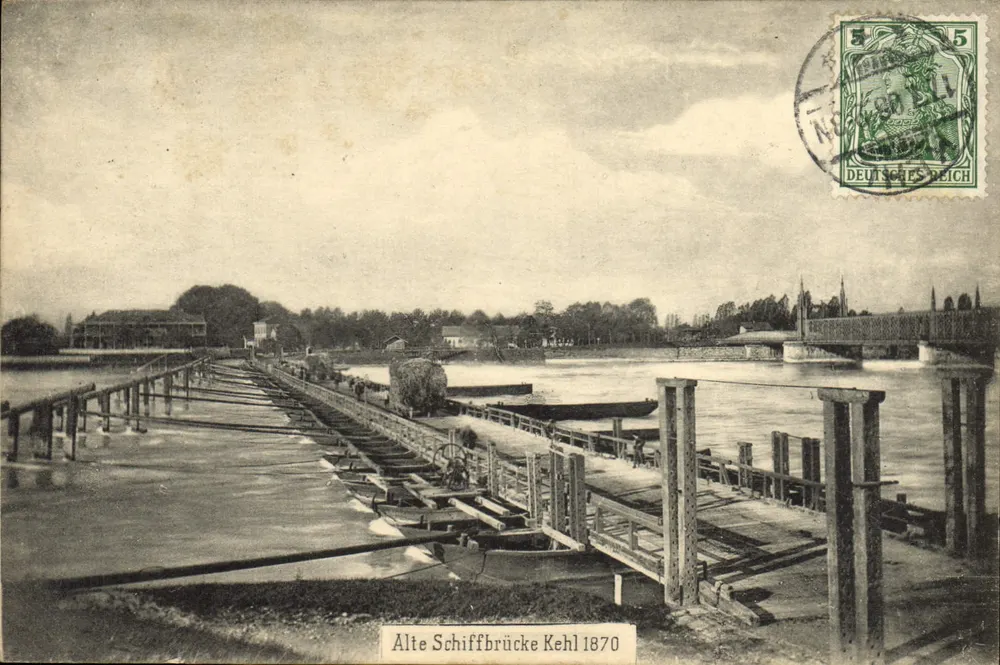 अल्टे शिफ्फ्रूक्के केल 1870 — ऐतिहासिक दृश्य — अज्ञात प्रकाशक - आगे